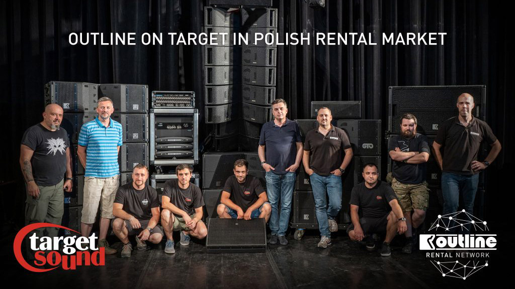 Adding Outline GTO Network Partnership To L-Acoustics K1 Inventory